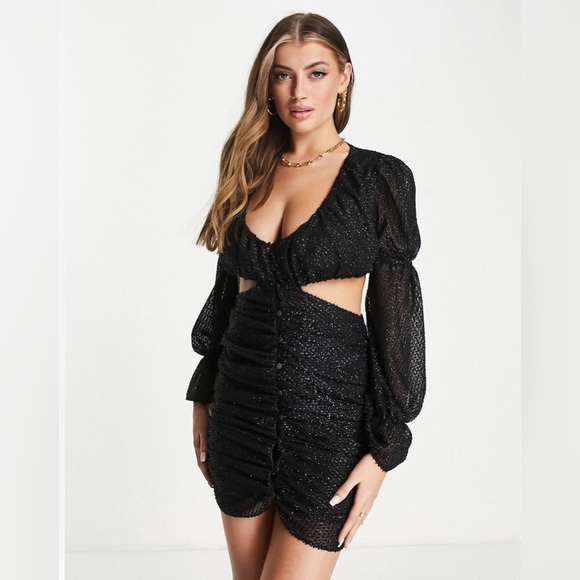 ASOS Design NWT Ruched Mini Dress- $50 - Picture 4 of 4